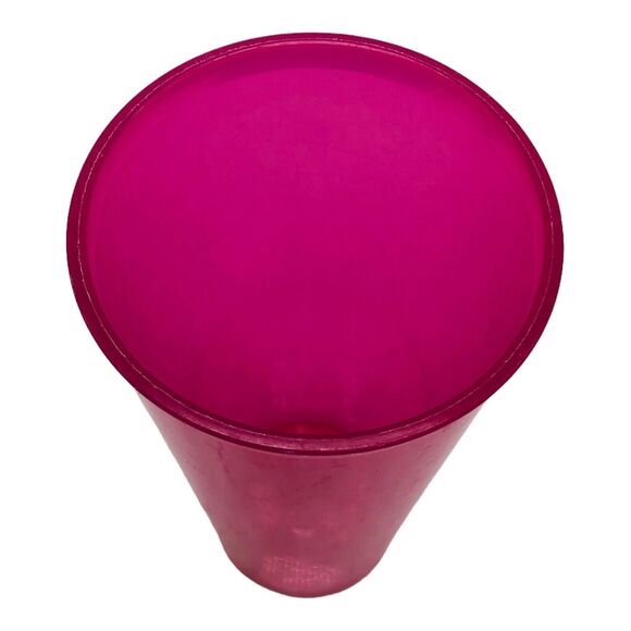 Tupperware Iced Tea Tumbler Fushia Purple 16 oz #5107A No Lid Cup Only Mexico - Picture 3 of 6